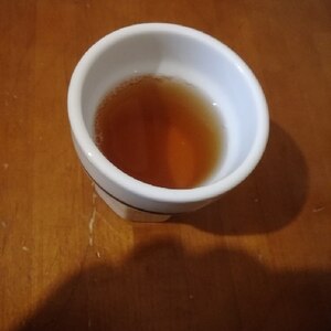黒蜜とレモンの烏龍茶
